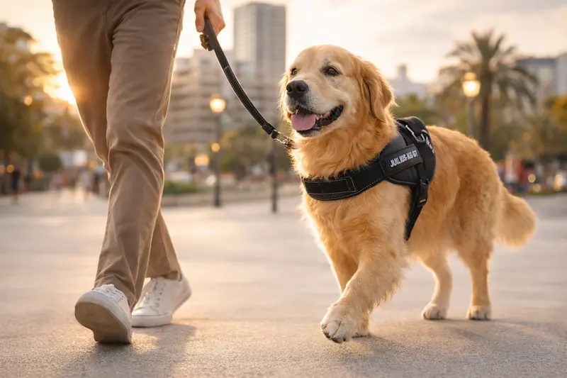 Preparación antes de viajar con perro: paseo previo, calma y control
