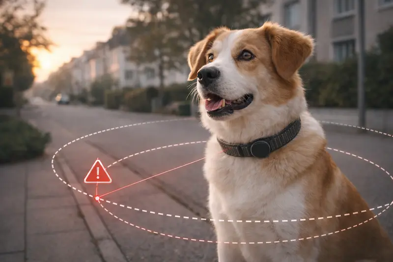 Por qué los perros se escapan: prevención con GPS y alerta de fuga en tiempo real