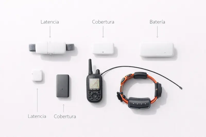 Ranking GPS perros y gatos 2026: comparativa visual Tractive Garmin Weenect Invoxia